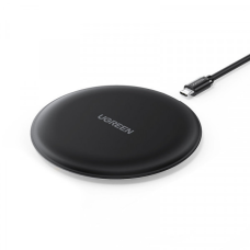 Зарядний пристрій Wireless Charging Pad 15W CD186 чорний Ugreen (80537)