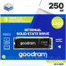 SSD 250GB GoodRAM PX600 M.2 2280 PCIe NVMe Gen 4x4 3D NAND, Retail (SSDPR-PX600-250-80#)