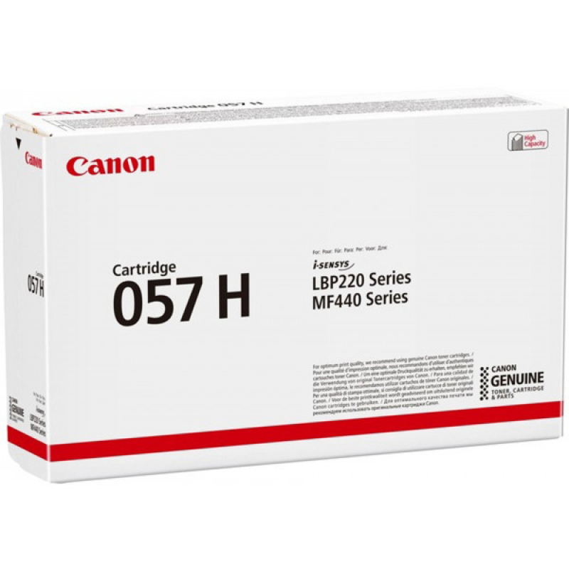 Картридж Canon 057H LBP223dw/226dw/228x/MF443dw/445dw/446X/MF449X Black (10000 стор) (3010C002) Картридж Canon 057H LBP223dw/226dw/228x/MF443dw/445dw/446X/MF449X Black (10000 стор) (3010C002)