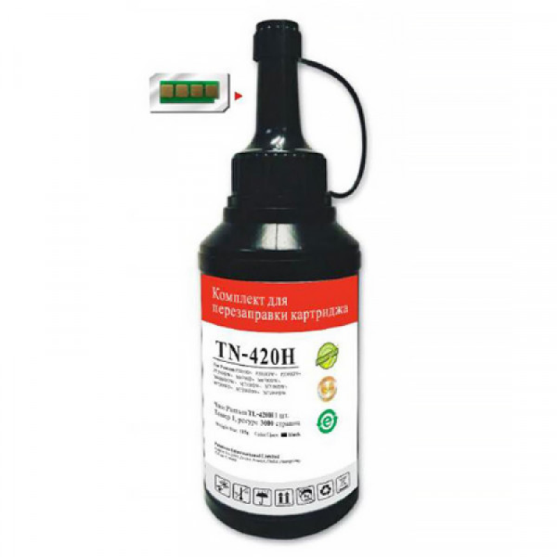 Комплект для заправляння картриджа Pantum TL-420H, TL-420X M7100, P3010/3300 (1*3000стр; 1тонер +1чип) (TN-420H)