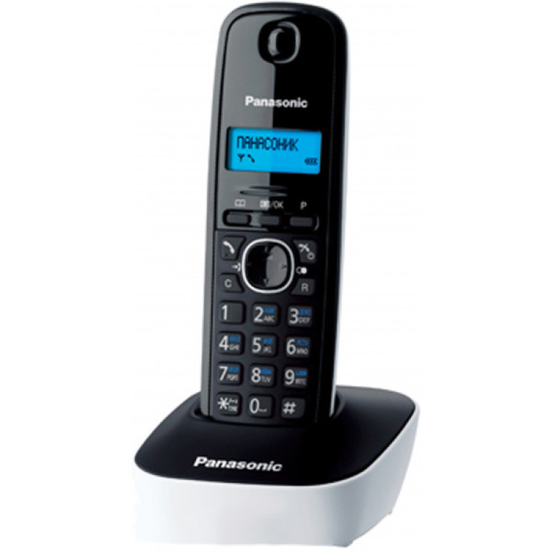 Телефон DECT Panasonic KX-TG1611UAW (KX-TG1611UAW) Телефон DECT Panasonic KX-TG1611UAW (KX-TG1611UAW)