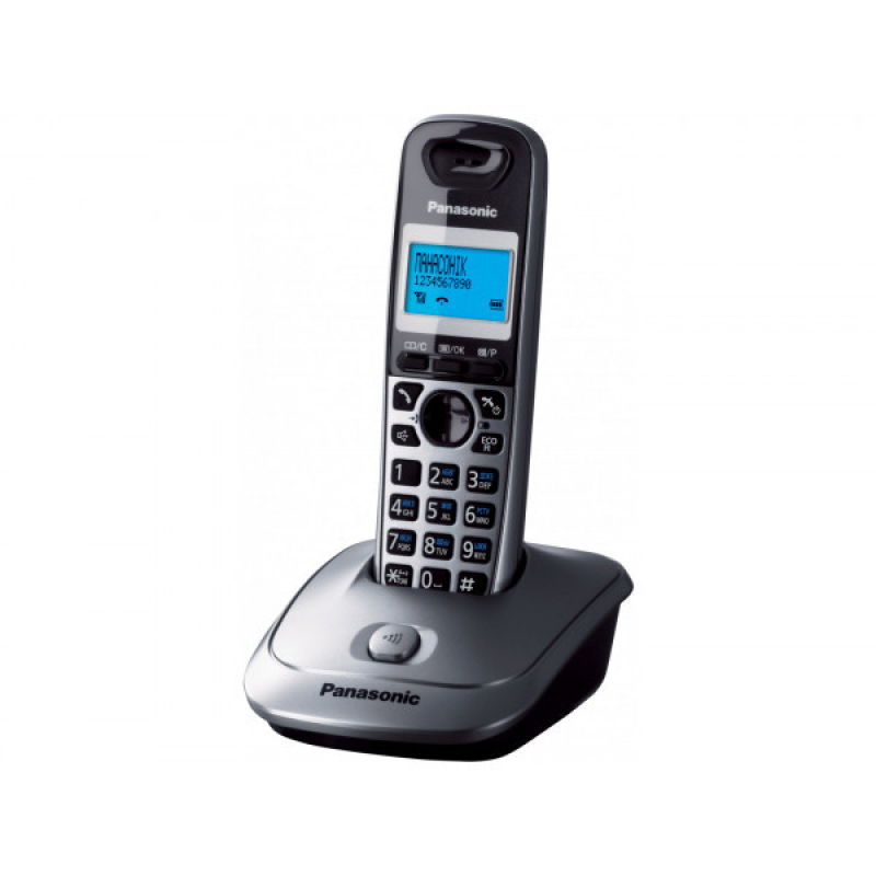 Телефон DECT Panasonic KX-TG2511UAM металік (KX-TG2511UAM) Телефон DECT Panasonic KX-TG2511UAM металік (KX-TG2511UAM)