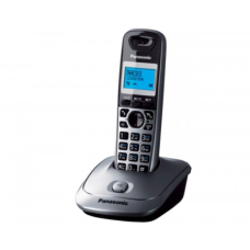 Телефон DECT Panasonic KX-TG2512UAM металік (KX-TG2512UAM)