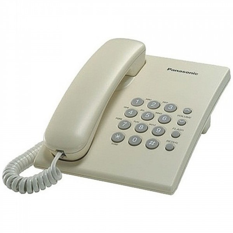 Телефон Panasonic KX-TS2350UAJ бежевий (KX-TS2350UAJ)