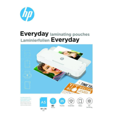 Плівка для ламінування HP Everyday Laminating Pouches, A5, 80 Mic, 154 x 216, 25 pcs (9155)