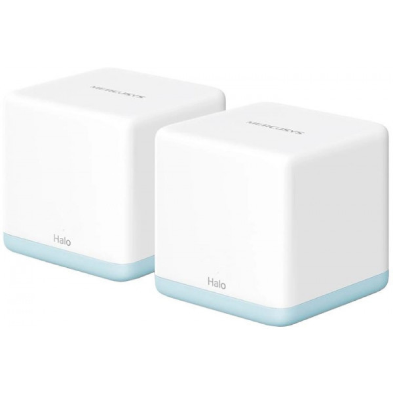 Домашня Mesh Wi-Fi система Mercusys(2шт у комплекті), Halo H30(2-pack) (Halo H30(2-pack)) Домашня Mesh Wi-Fi система Mercusys(2шт у комплекті), Halo H30(2-pack) (Halo H30(2-pack))
