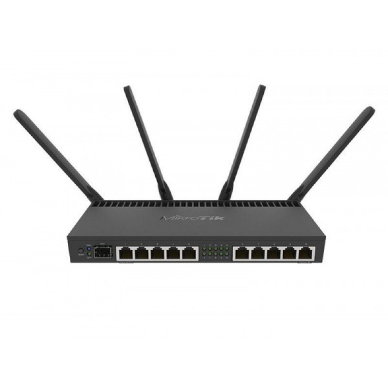 Маршрутизатор Mikrotik RB4011iGS+5HacQ2HnD-IN+L5-10xGigabit port router with a Quad-core 1.4Ghz C