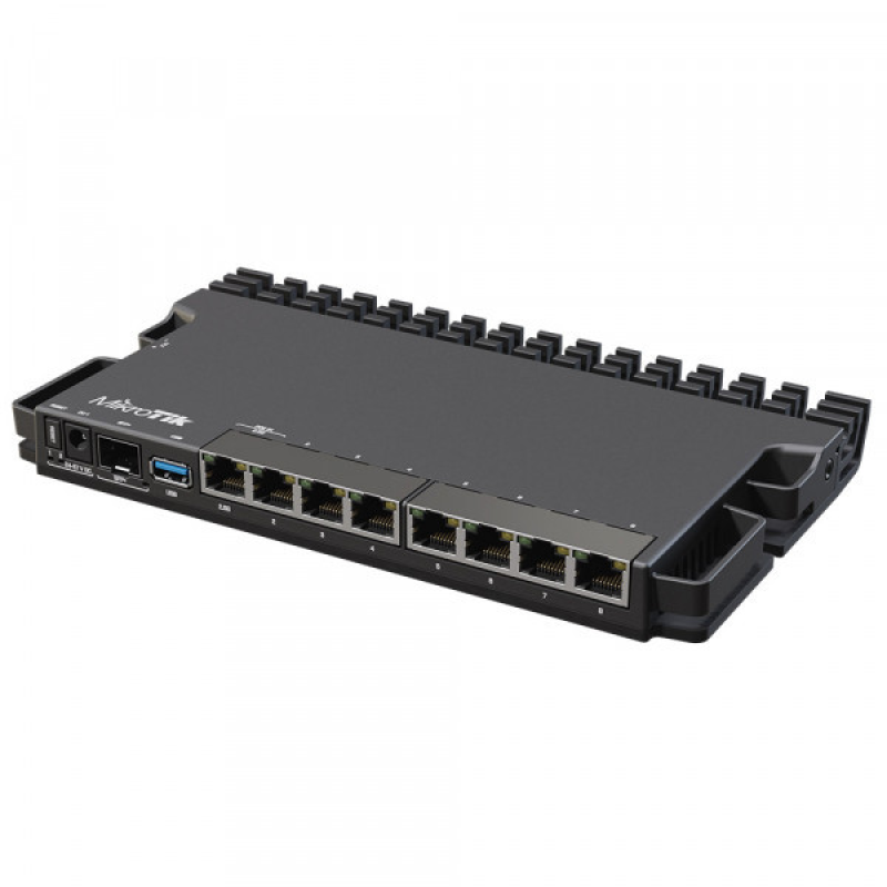 Маршрутизатор Mikrotik RB5009UG+S+IN, USB 3.0, 1G і 2.5G Ethernet портами і 10G SFP+ слотом (RB5009UG+S+IN)