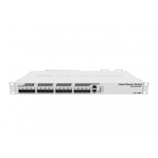 Комутатор Mikrotik CRS317-1G-16S+RM, 16x SFP/SFP+ cages, RouterOS Level 6, redundant power suppl