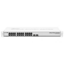 Комутатор Mikrotik CSS326-24G-2S+RM (24x1G, 2xSFP+, SwOS) (CSS326-24G-2S+RM)