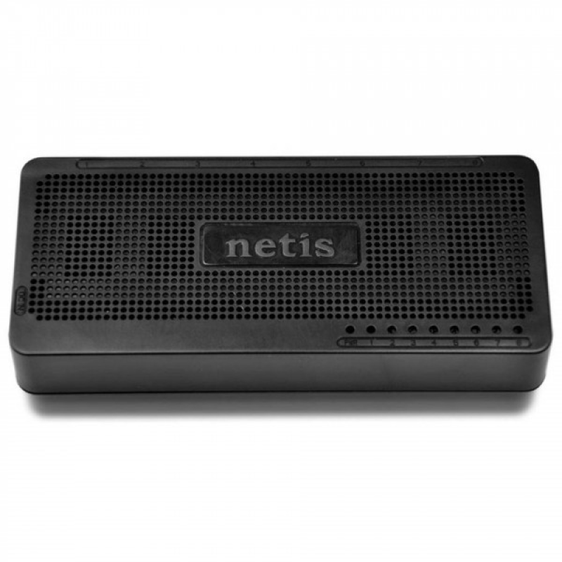 Комутатор Netis ST3108S, 8х10/100Mbps Fast Ethernet (ST3108S) Комутатор Netis ST3108S, 8х10/100Mbps Fast Ethernet (ST3108S)