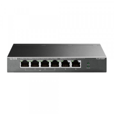Комутатор TP-Link TL-SF1006P, 6x10/100 Fast Ethernet, FE/4xPoE 56 W (TL-SF1006P)