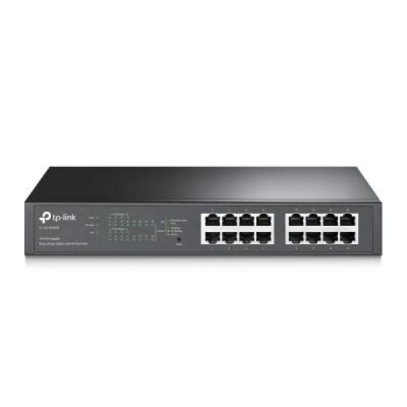 Комутатор TP-Link TL-SG1016PE 16x1GE/8xPoE+ 124.4 Вт, EasySmart (TL-SG1016PE) Комутатор TP-Link TL-SG1016PE 16x1GE/8xPoE+ 124.4 Вт, EasySmart (TL-SG1016PE)