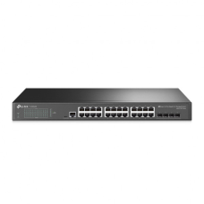 Комутатор TP-Link TL-SG3428 24xGE 4xGE SFP L2 JetStream 19“ 1U (TL-SG3428)