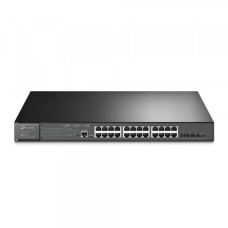 Комутатор TP-Link TL-SG3428XMP 24xGE/PoE+384W 4x10GE SFP+ L2 JetStream 19“ 1U (TL-SG3428XMP)