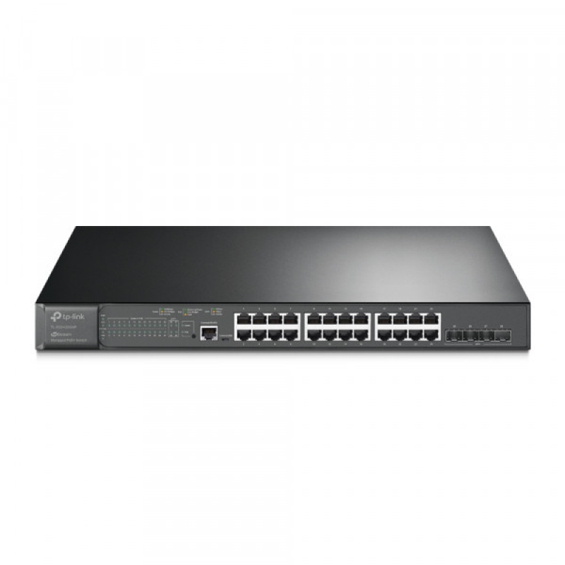 Комутатор TP-Link TL-SG3428XMP 24xGE/PoE+384W 4x10GE SFP+ L2 JetStream 19“ 1U (TL-SG3428XMP) Комутатор TP-Link TL-SG3428XMP 24xGE/PoE+384W 4x10GE SFP+ L2 JetStream 19“ 1U (TL-SG3428XMP)