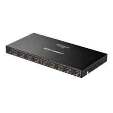 Сплітер HDMI 1.4 UHD 4K/30Hz 3D, HDCP,1080P 1*8 40203 UGREEN Чорний (40203)