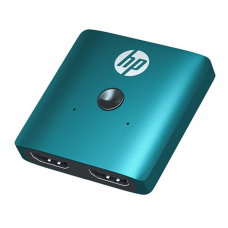 Сплітер HP HDMI 2.0 UHD 4K/30Hz 3D, HDCP,1080P 2in 1out Блакитний (DHC--HD01v)