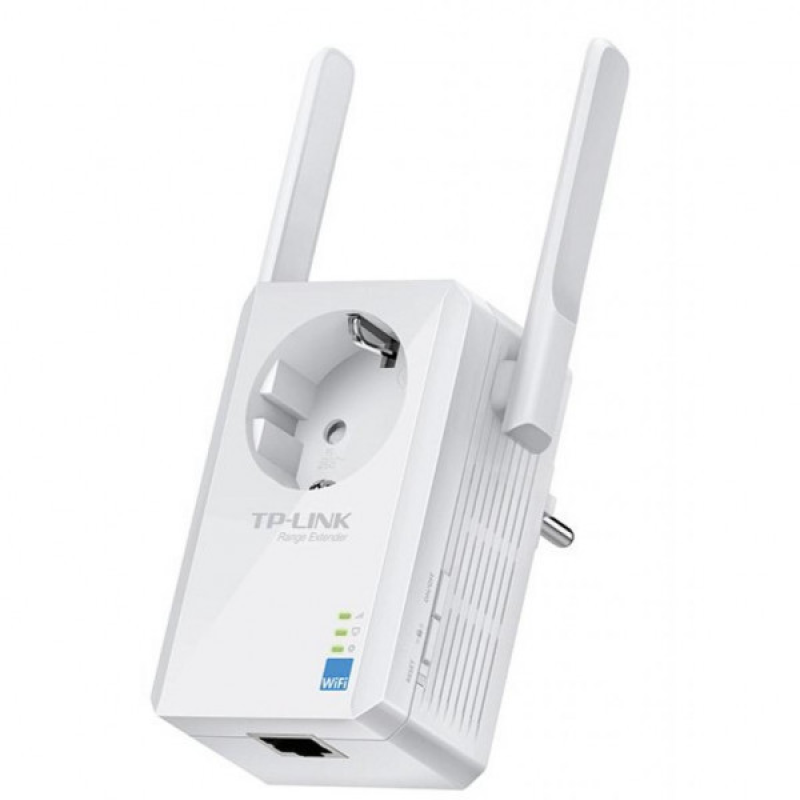 Повторювач Wi-Fi сигналу TP-Link TL-WA860RE N300 1хFE LAN ext. ant x2 розетка (TL-WA860RE) Повторювач Wi-Fi сигналу TP-Link TL-WA860RE N300 1хFE LAN ext. ant x2 розетка (TL-WA860RE)