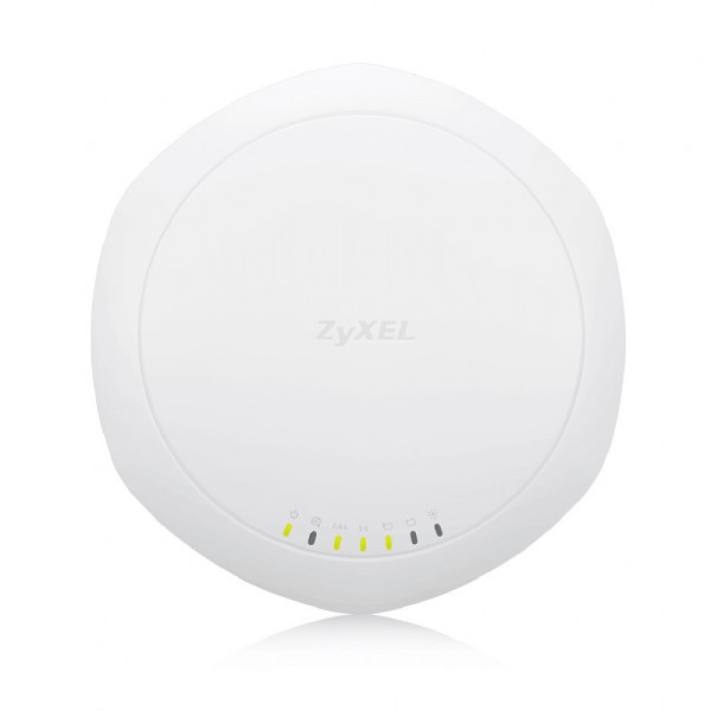 Точка доступу ZyXEL NWA1123AC PRO AC1750, 2xGE, NebulaFlex, PoE only, інжектор в комплекті Точка доступу ZyXEL NWA1123AC PRO AC1750, 2xGE, NebulaFlex, PoE only, інжектор в комплекті