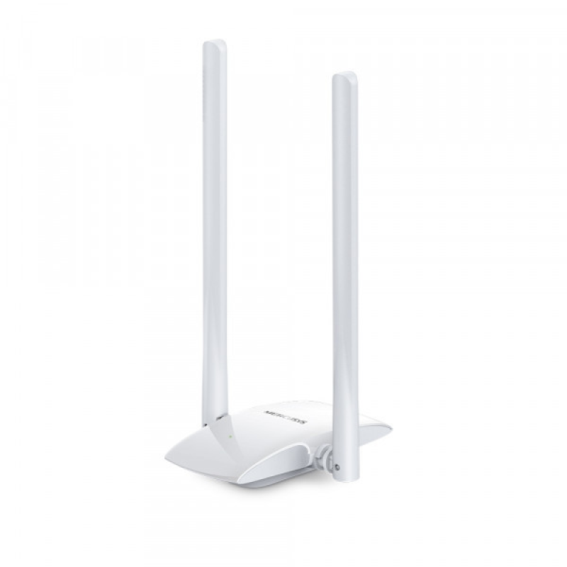 Адаптер Mercusys MW300UH, USB, N300, 300 Mbps at 2.4 GHz, 2×High Gain External Antennas, Micro USB 2 (MW300UH)