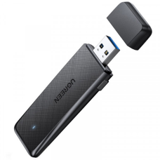 Адаптер WiFi AC1300 2.4GHz&5GHz USB 3.0 CM492 Ugreen Black (50340)