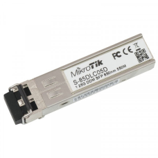 Інтерфейсний модуль SFP MikroTik S-85DLC05D, 1.25G MM 550m 850nm (S-85DLC05D)