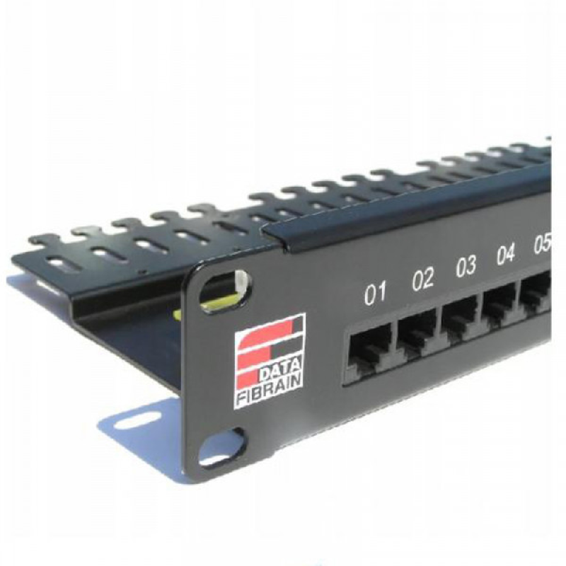 Патч-панель 19“, 24xRJ45, UTP, Cat.3, 1unit, Fibrain (XV100.200)