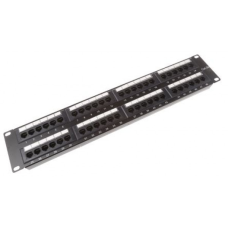 Патч-панель 19“, 48xRJ45, UTP, Cat.5e, 1U, Krone&110 dual IDC (KD-PP37-UTP-C5E-48P)