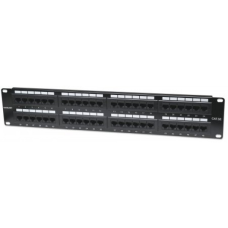 Патч-панель 19“, 48xRJ45, UTP, Cat.5e, 2unit, Intellinet (513579)