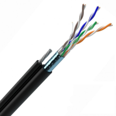 Кабель FTP Cat-5е “ Ок-NET“ (бухта 500м) для зов. пр. з тросом (49312M500)