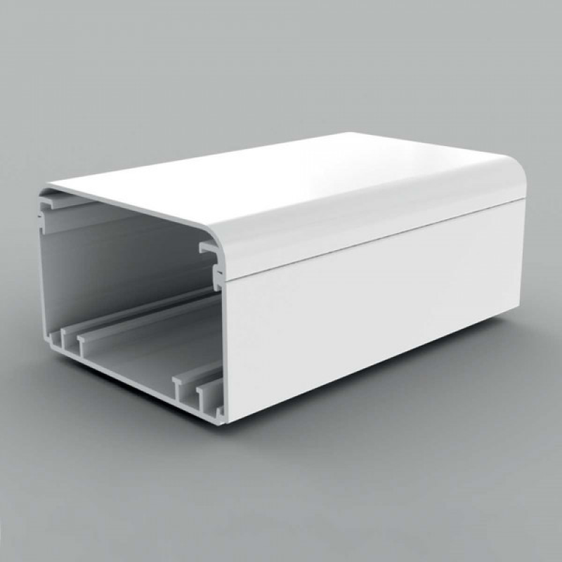 Короб EKE 100х60, 2 м., кабельний канал білого кольору 100х60мм; Серія EKЕ; ПВХ (EKE 100x60)