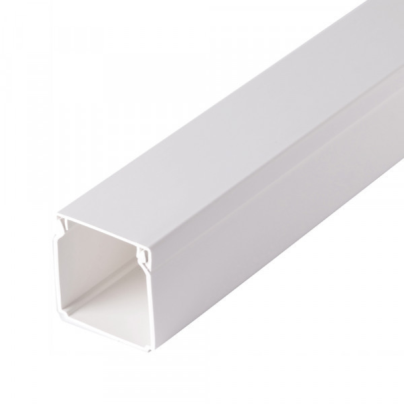 Короб LHD 40x40, 2м., білий (LHD 40х40 серія LH) (LHD 40x40) Короб LHD 40x40, 2м., білий (LHD 40х40 серія LH) (LHD 40x40)