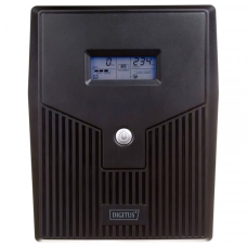 ДБЖ Digitus Line-Interactive, 1500VA/900W, LCD, 4xSchuko, RJ45, RS232, USB (DN-170075)