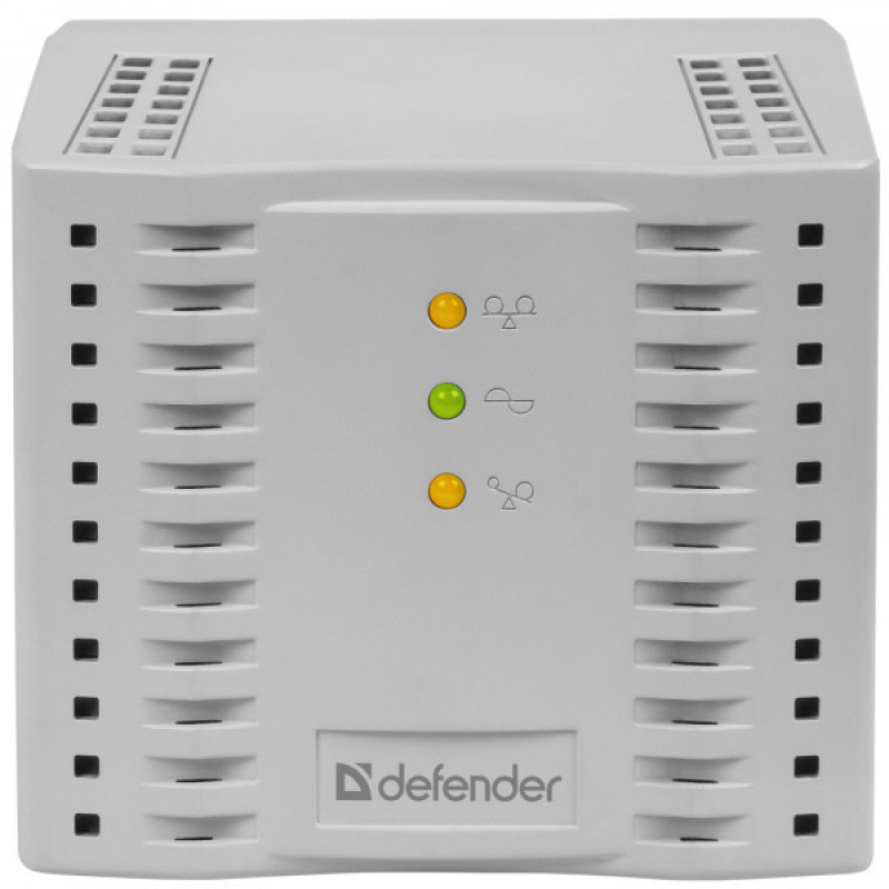 Стабілізатор напруги Defender AVR PX 2000, 1000Вт, 4 розетки (99031)