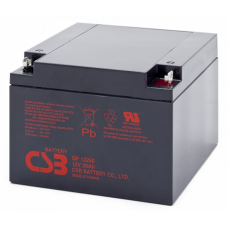 Акумуляторна батарея CSB 12V, 26A (GP12260)