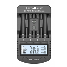 Зарядний пристрій LiitoKala Lii-ND4, 4x(NiMH/NiCd) + 1*9V(крона), discharge function (Lii-ND4)