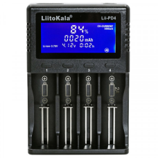 Зарядний пристрій LiitoKala Lii-PD4, 4x(LiOn/LiFePO4/NiMH/NiCd), display (Lii-PD4)