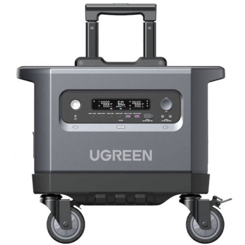 Зарядна станція Ugreen Power Roam 2000Вт (2048Вт/г) AC,MPPT,UPS,WIFI/BT (GS2200) Зарядна станція Ugreen Power Roam 2000Вт (2048Вт/г) AC,MPPT,UPS,WIFI/BT (GS2200)