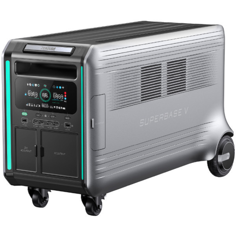 Зарядна станція Zendure SuperBase V6400 (6438 Вт/г) 3800Вт UPS Semi-Solid GridFlow WIFI/BT (ZDSBV6400-GY-EU) Зарядна станція Zendure SuperBase V6400 (6438 Вт/г) 3800Вт UPS Semi-Solid GridFlow WIFI/BT (ZDSBV6400-GY-EU)