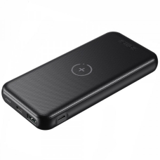 УМБ Choetech 10000mAh, 18W PD3.0/QC3.0, Wireless 10W, USB-C In/out, USB-A+Micro Li-pol чорна (B650-V2-CC-BK)
