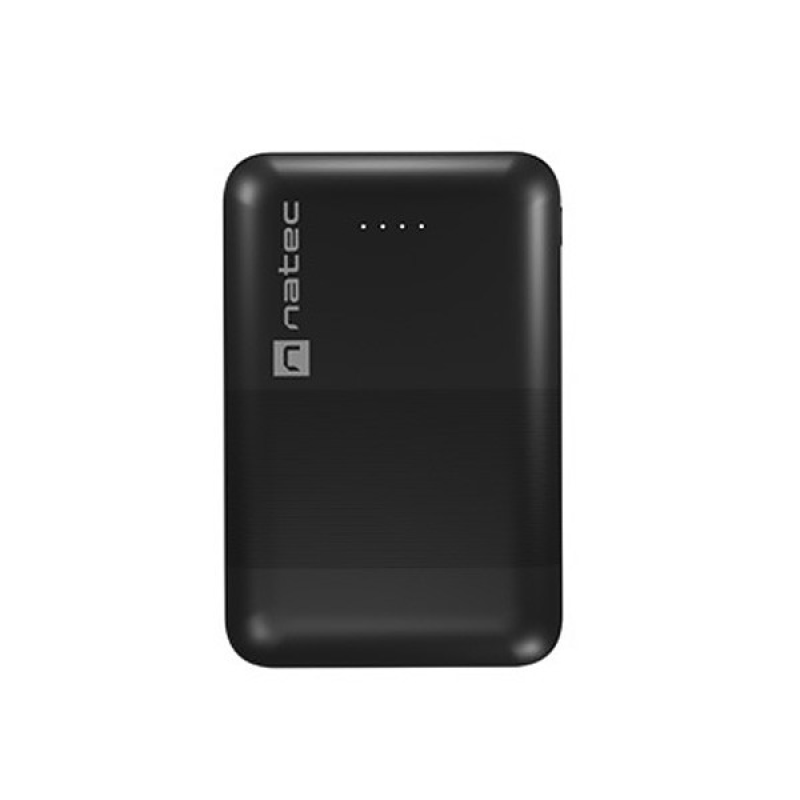 УМБ Natec 10000mah Trevi Compact 2x USB-A + 1x USB -C Black чорна (NPB-1941)