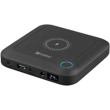 УМБ Sandberg 24000 mAh All-in1 Laptop 12-24V/4А, USB, Type-C OUT PD (420-57)