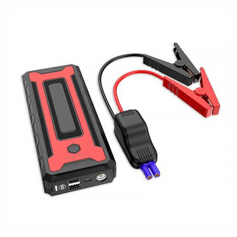 УМБ пуско-зарядна станція Choetech, струм до 2000A, 16000mAh 20W QC 3.0 USB-C + USB2.0 (TC0009)