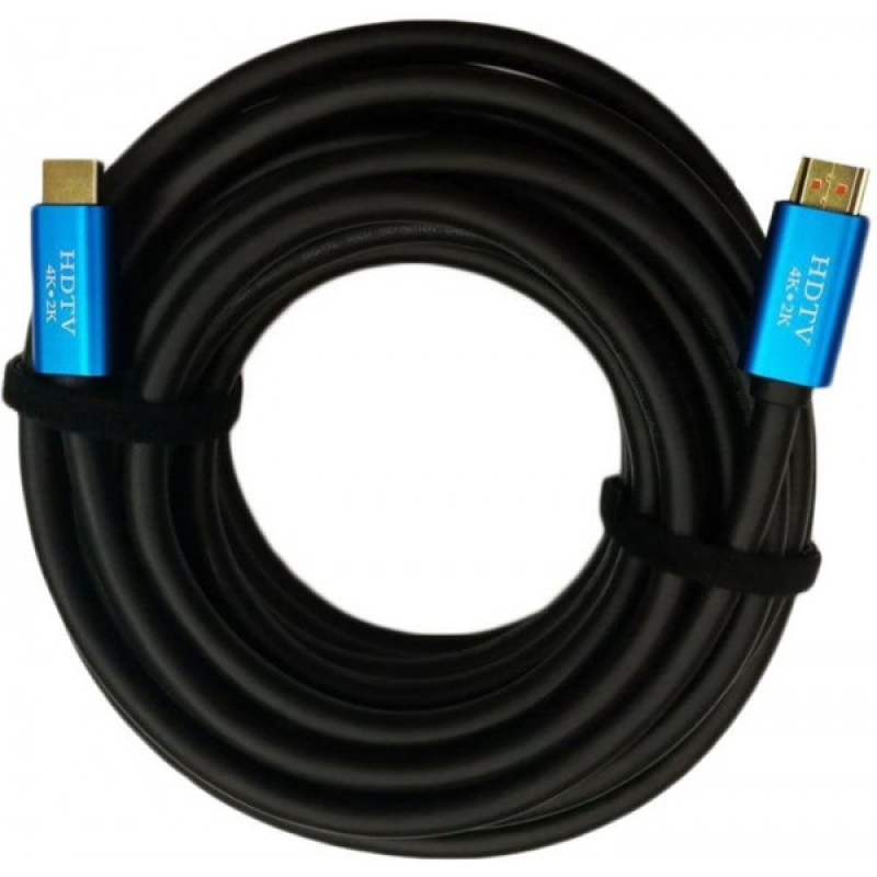 Кабель HDMI M - M, 25.0 м, V2.0 4K 30Hz чорний (B01022)