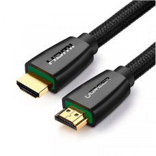 Кабель HDMI M - M, 5.0 м, V1.4 With Braid 4K@30Hz, HD118 UGREEN Чорний (40412)