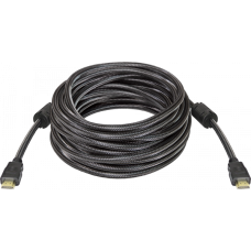 Кабель HDMI M - M,10.0 м, V1.4, Defender, з феритами, чорний, HDMI-33PRO (87435)