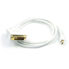 Кабель Mini DisplayPort M - DVI 25 M 1.8м білий (S0197)