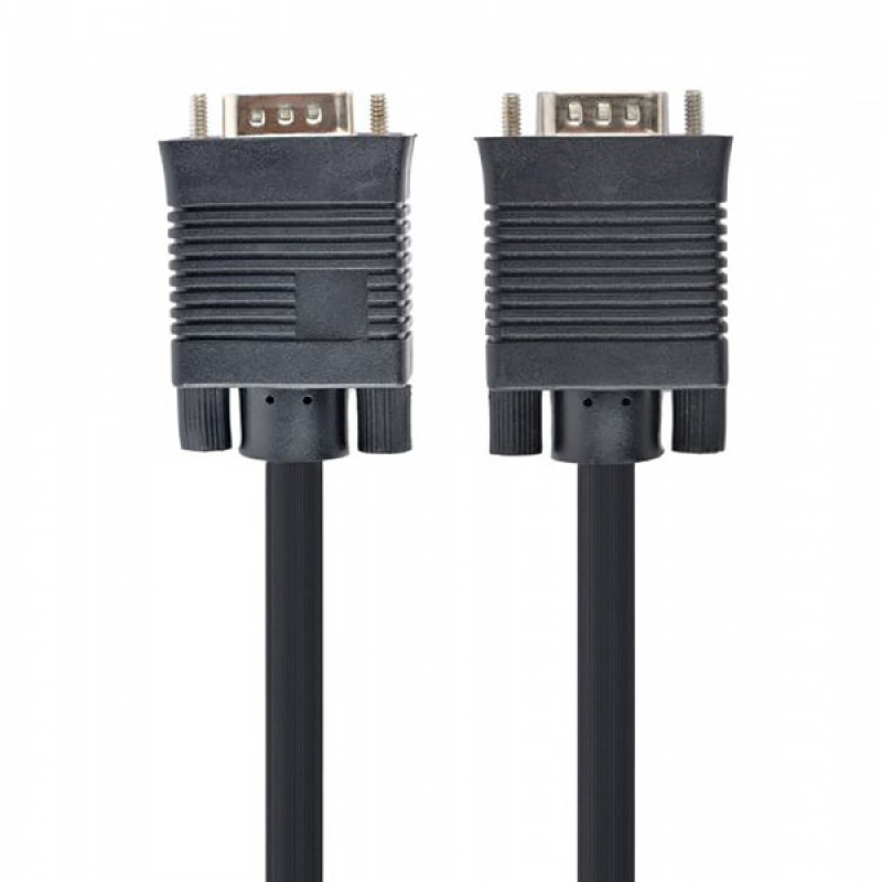 Кабель VGA 15M-15M,20.0 м Cablexpert з феритами, екранований (CC-PPVGA-20M-B)