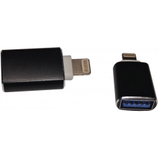 Перехідник OTG Lightning - USB 3.0 AF Black (S0998)